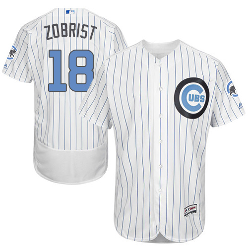 Ben Zobrist Chicago Cubs 150th Anniversary Baseball Jersey - Grey